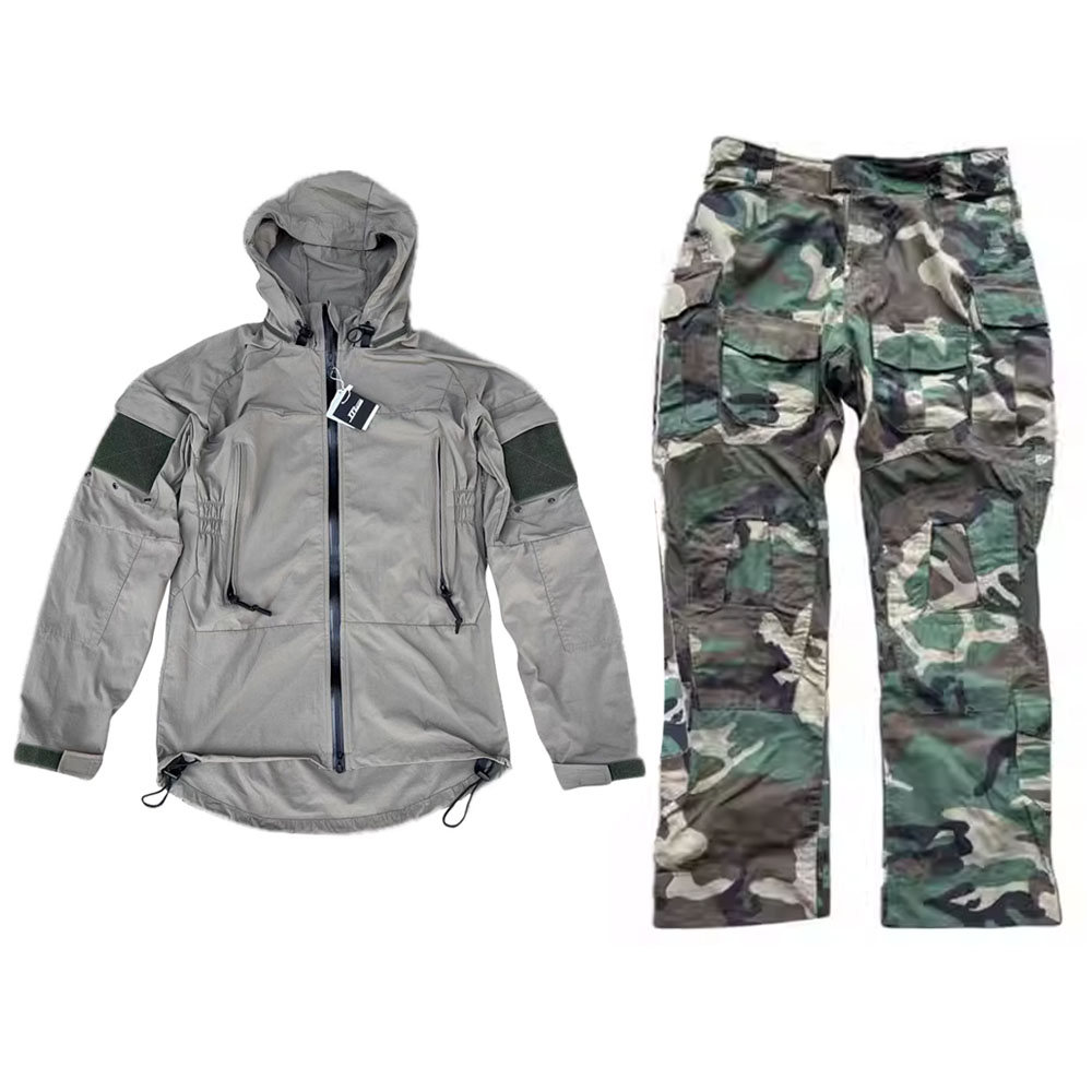 Windproof Jacket Softshell - Тактическая серая куртка Tom ORC с