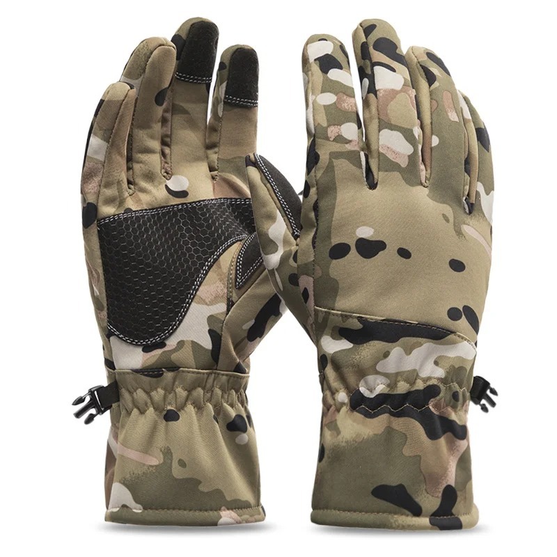 Waterproof Mitten Ski - Новые зимние тактические камуфляжные охотничьи теплые
