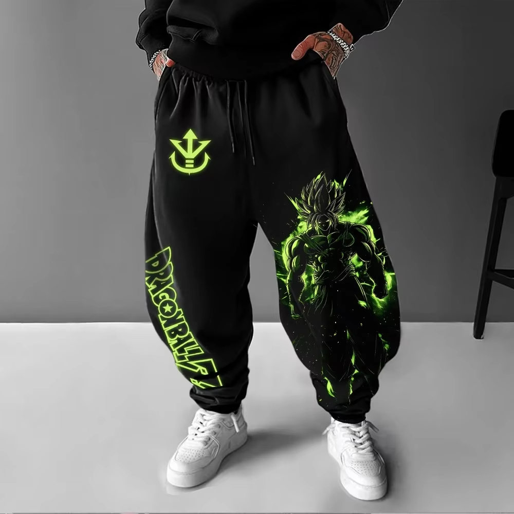 Y2K Winter Clothing - Мужские брюки Dragon Ball, спортивная одежда