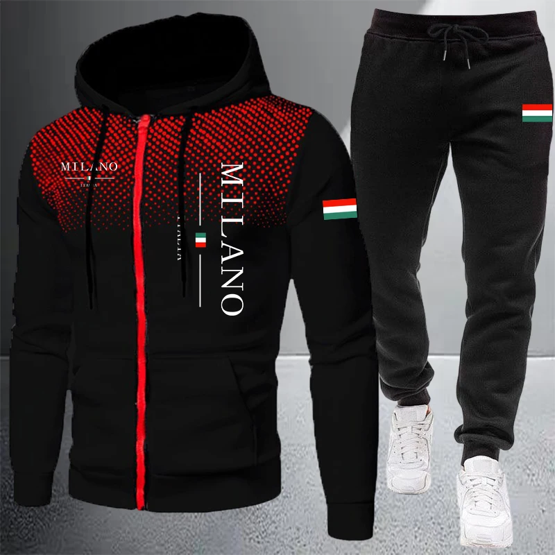 Winter Clothing Pk - Мужской спортивный костюм-двойка (куртка и брюки)