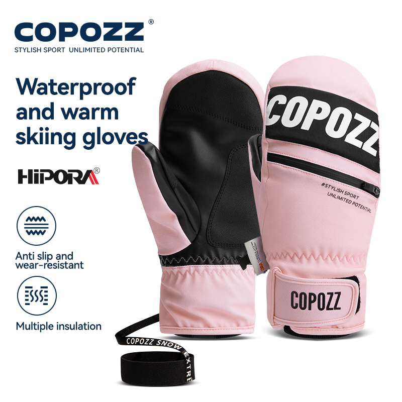 Waterproof Mitten Ski - COPOZZ 3M Thinsulate Лыжные перчатки для
