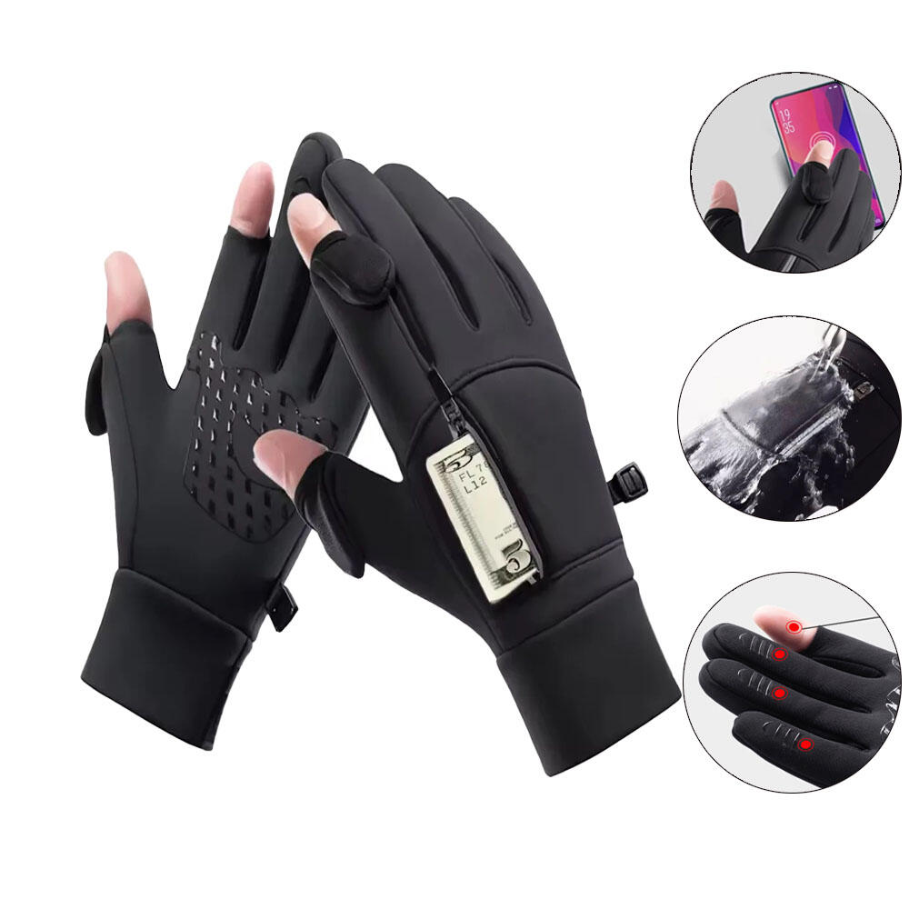 Waterproof Mitten Ski - 1 пара зимних теплых перчаток с