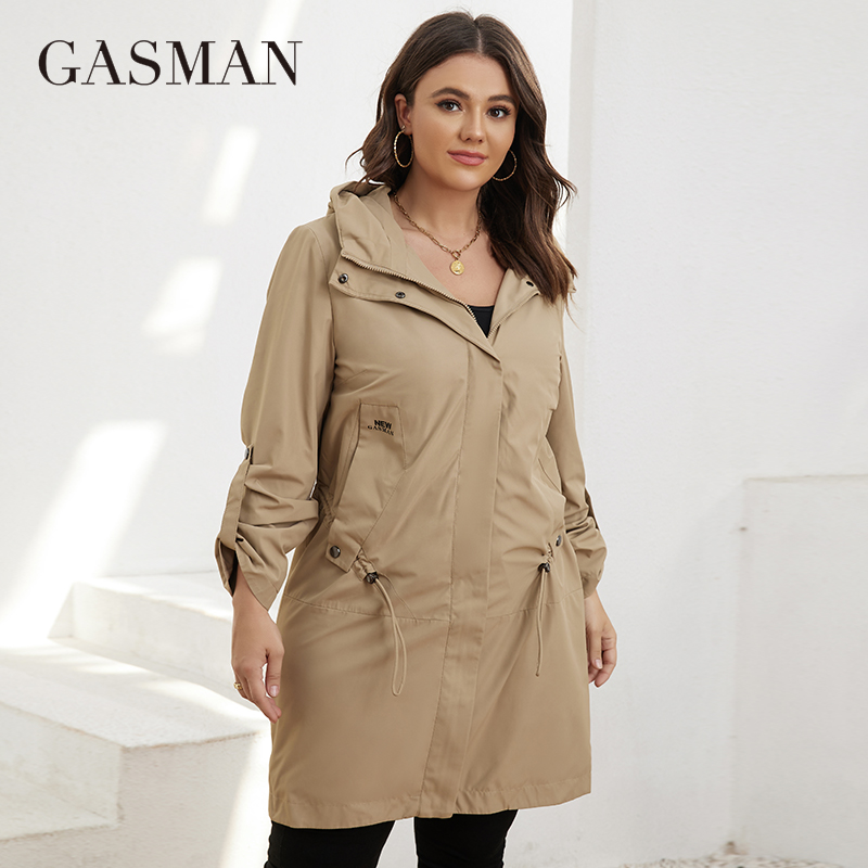 Winter Clothing Pk - Женский Осенний тренчкот средней длины с