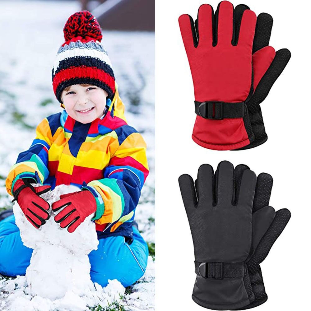 Waterproof Mitten Ski - Зимние ветрозащитные лыжные перчатки Нескользящие водонепроницаемые