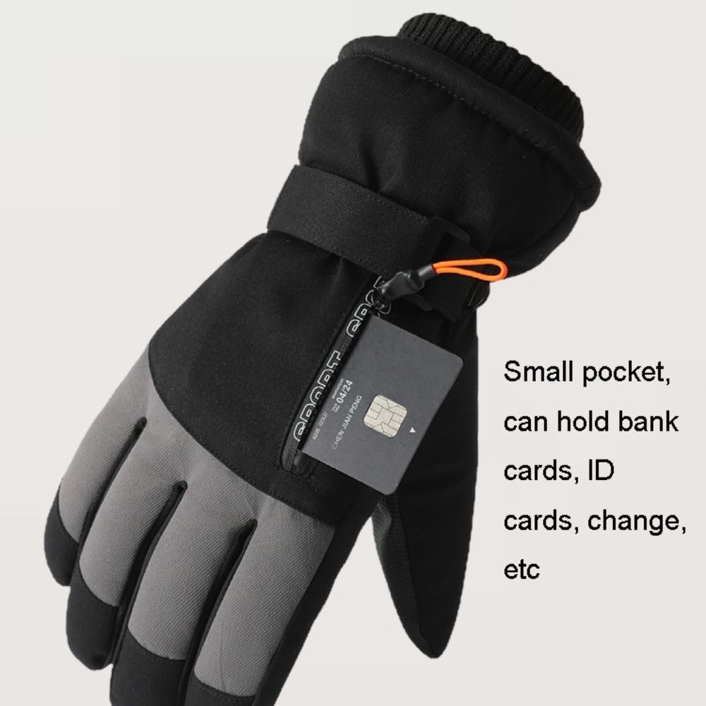 Waterproof Mitten Ski - Ветрозащитные зимние теплые перчатки с сенсорным