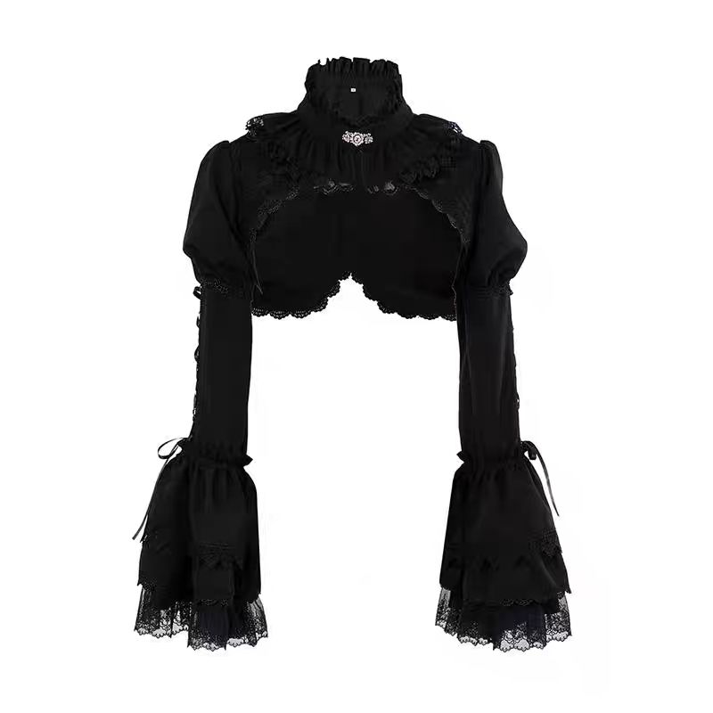 Y2K Winter Clothing - Японский готический кардиган в стиле Лолиты
