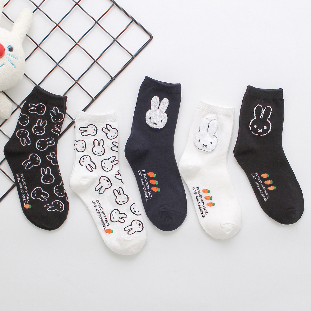 Winter Clothing Youtube - Новые повседневные женские носки Miffy с