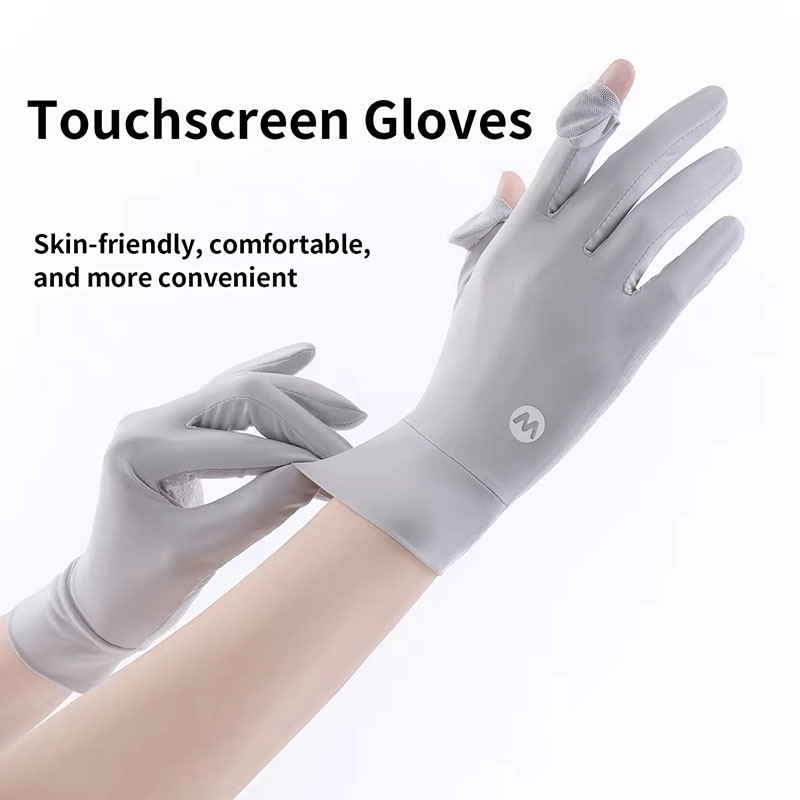 Солнцезащитные дышащие перчатк – обзор и цена Knit Glove Touch Screen