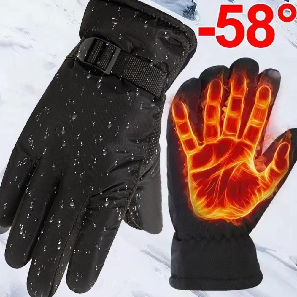 Зимние теплые лыжные перчатки  – обзор и цена Waterproof Mitten Ski