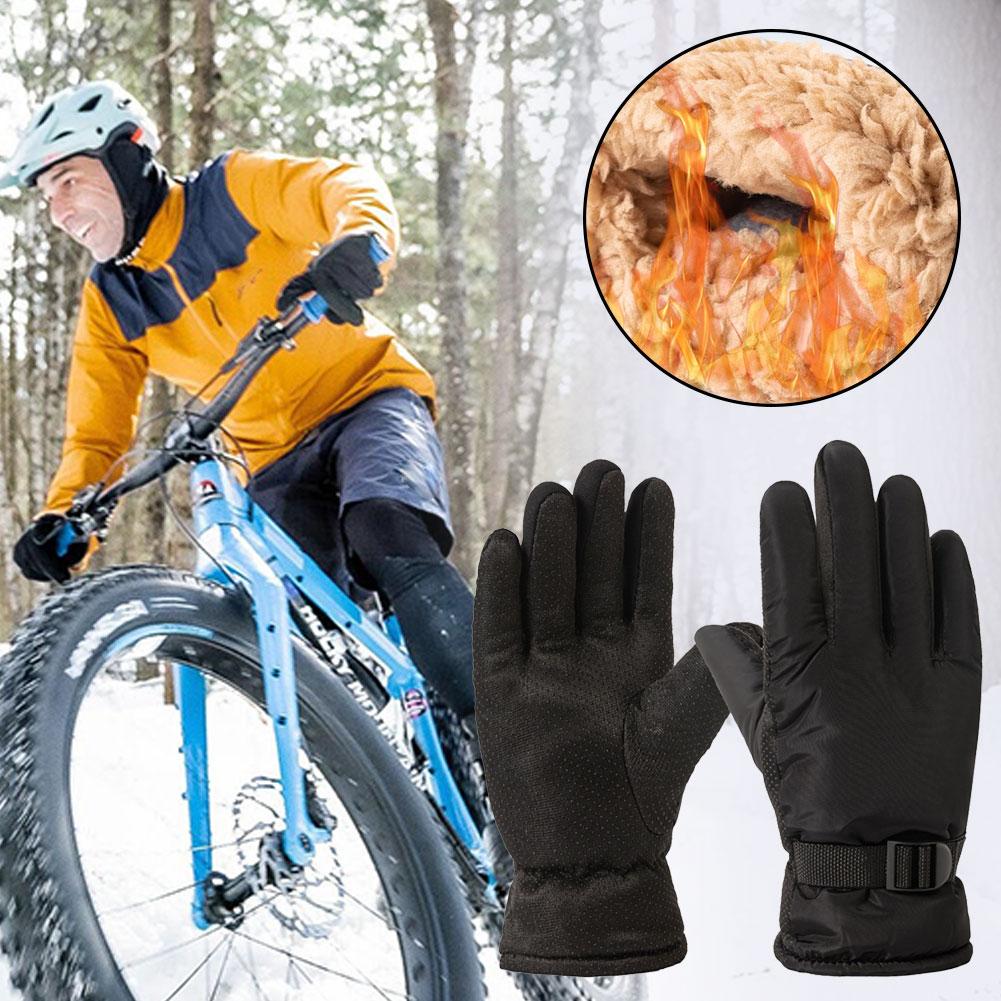 Зимние теплые лыжные перчатки  – обзор и цена Waterproof Mitten Ski