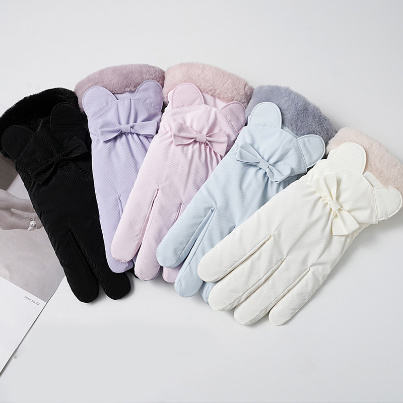 Зимние теплые перчатки для жен – обзор и цена Waterproof Mitten Ski