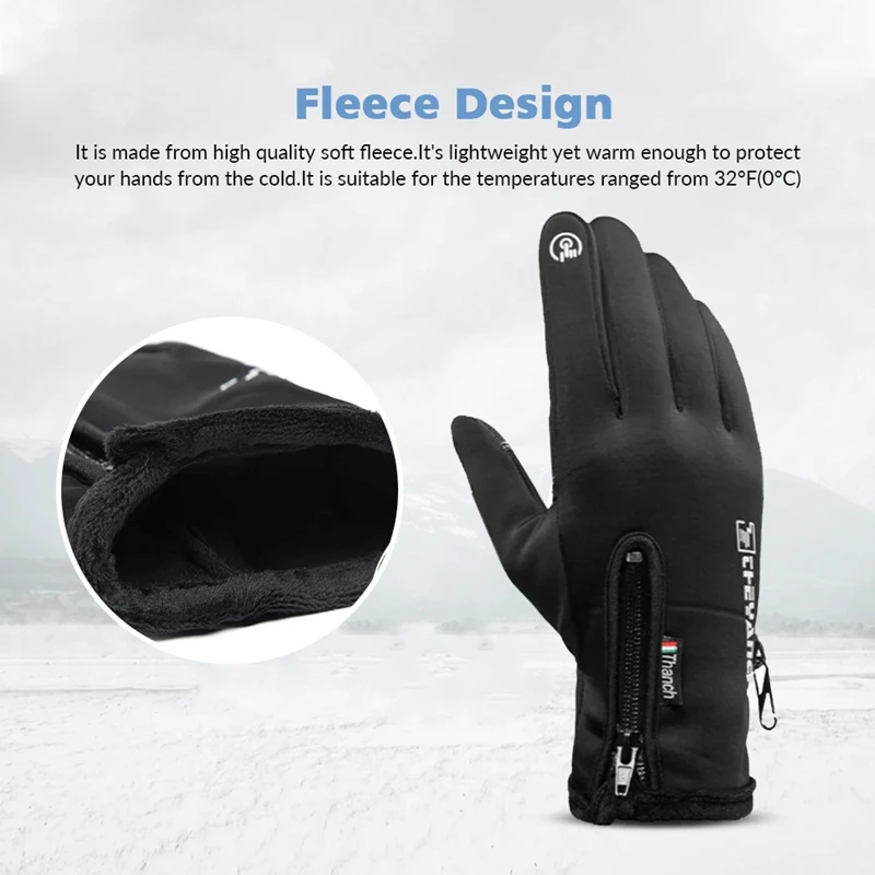 Зимние перчатки, водонепроница – обзор и цена Waterproof Mitten Ski