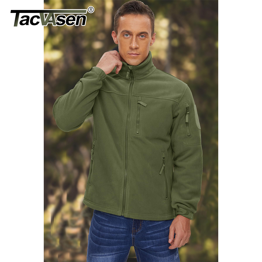 TACVASEN Мужская флисовая курт – обзор и цена Winter Clothing Work