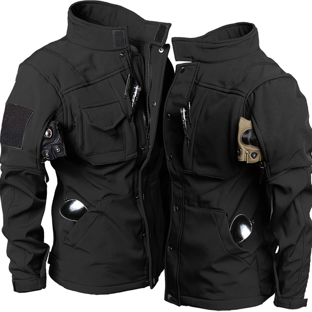 Мужские тактические комплекты, – обзор и цена Windproof Jacket Softshell
