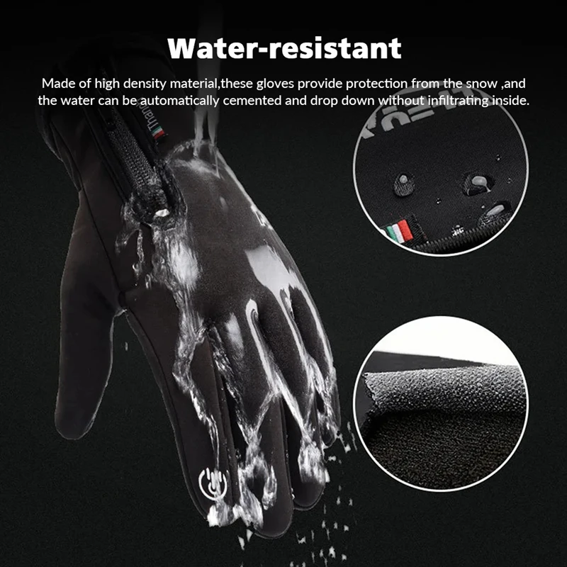 Зимние перчатки -40 ℃   Водоне – обзор и цена Waterproof Mitten Ski