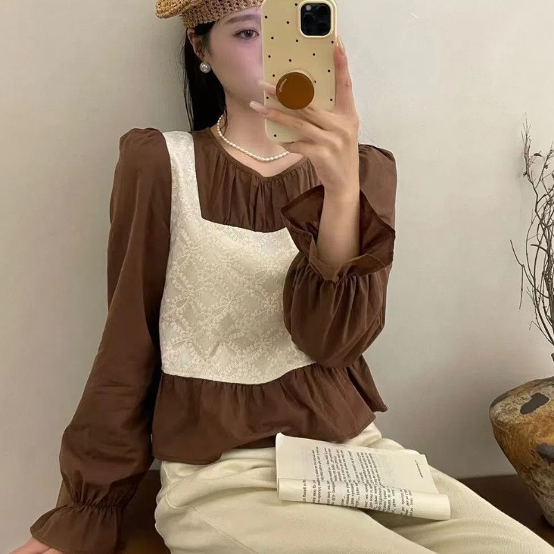 Рубашка в Корейском стиле Ins  – обзор и цена Winter Clothing In French