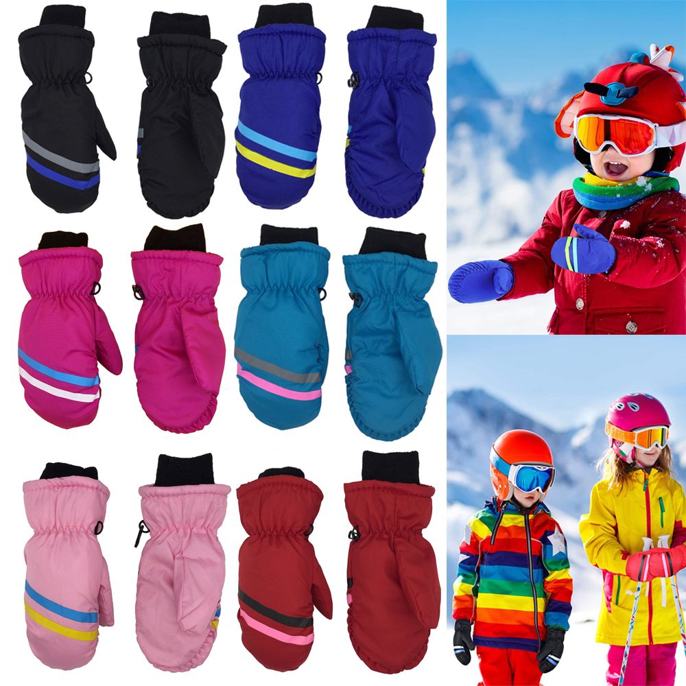 Новые детские зимние теплые пе – обзор и цена Waterproof Mitten Ski