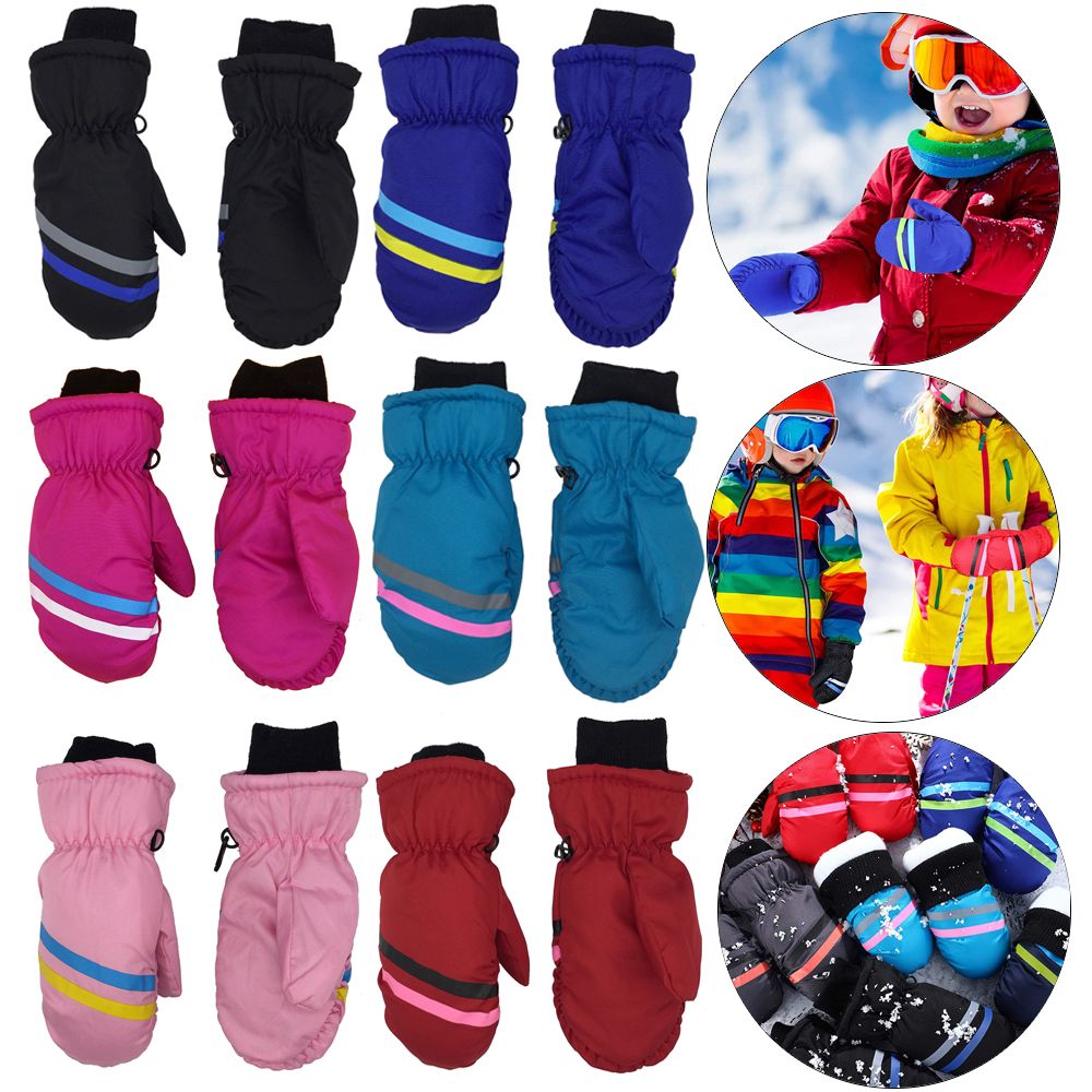 Новые детские зимние теплые пе – обзор и цена Waterproof Mitten Ski