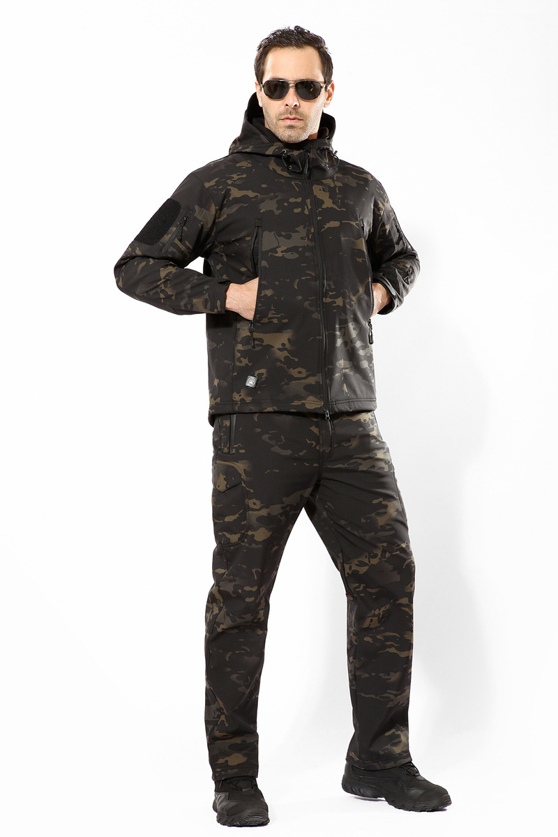 Тактическая куртка из мягкой о – обзор и цена Windproof Jacket Softshell